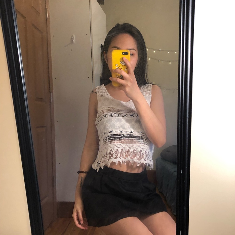 Laced Tank Top